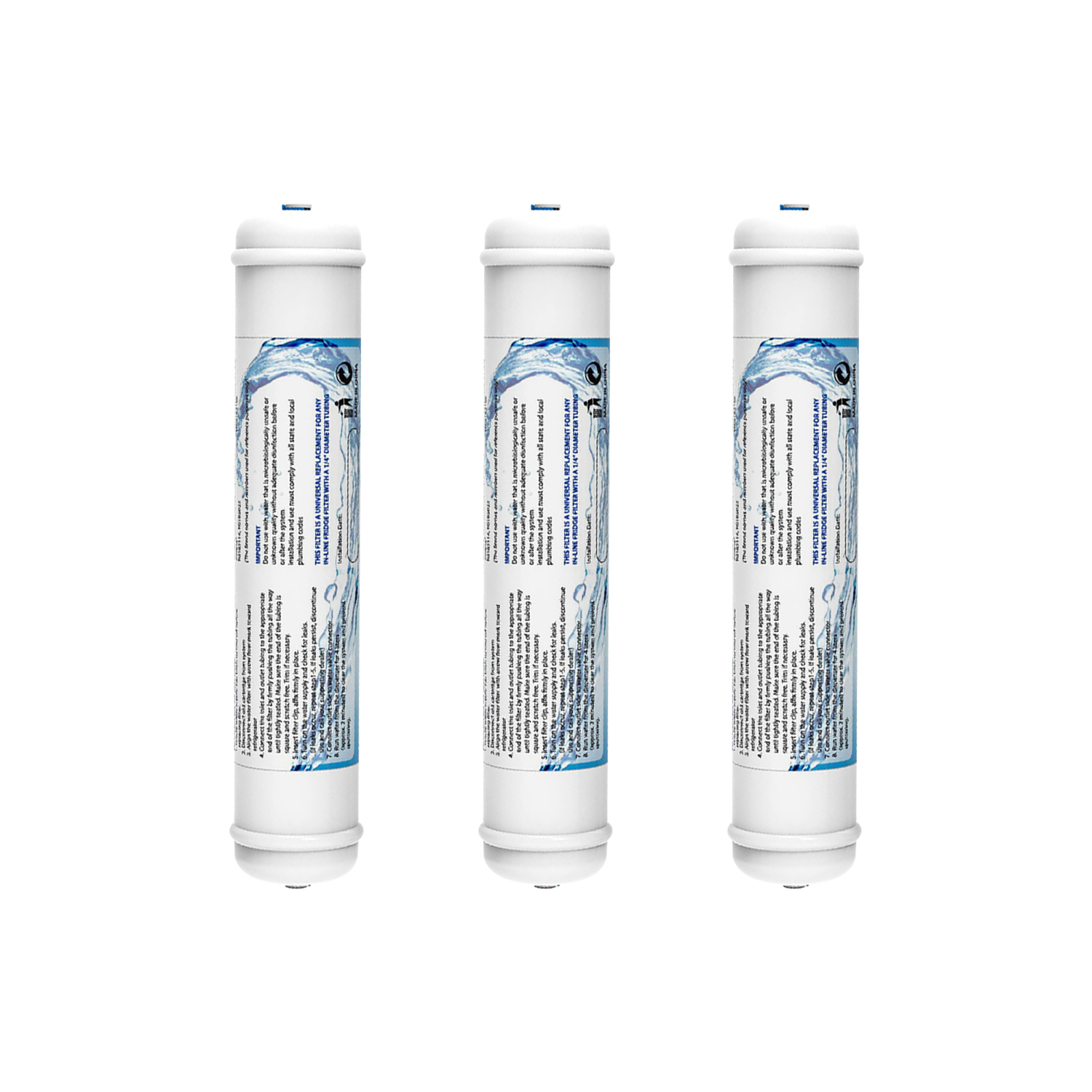 Carbon Filter Inline - فلتر مياه داخلي T33 بحجم 1/4