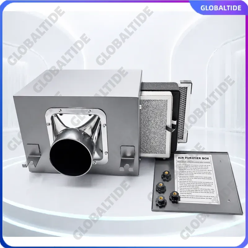 صندوق فلتر هواء نقي مدمج مع فل - مراجعة Carbon Filter Inline وسعره
