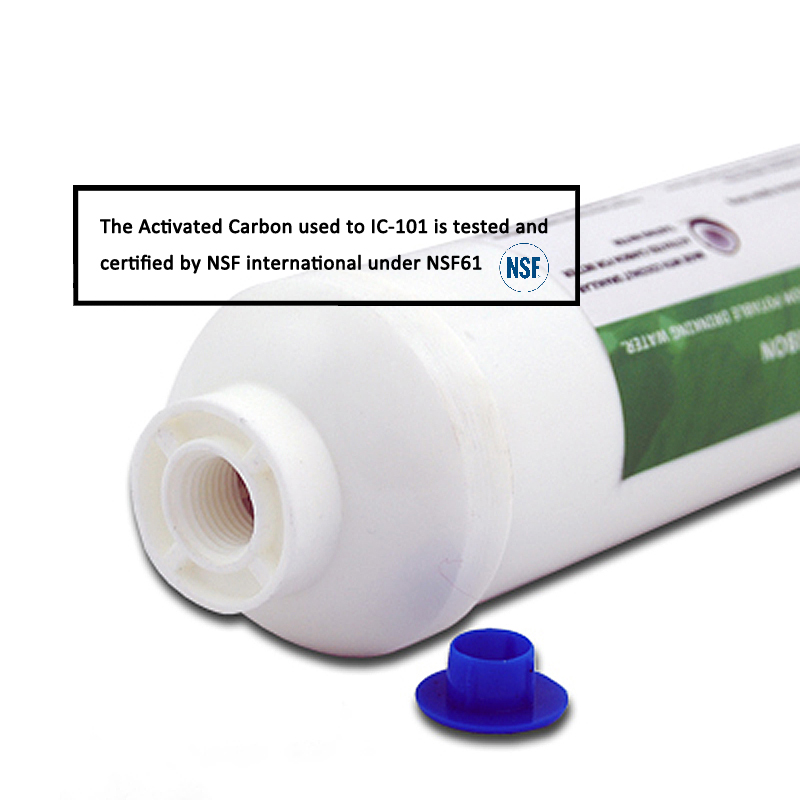 Coronwater Inline RO GAC Posfi - مراجعة Carbon Filter Inline وسعره