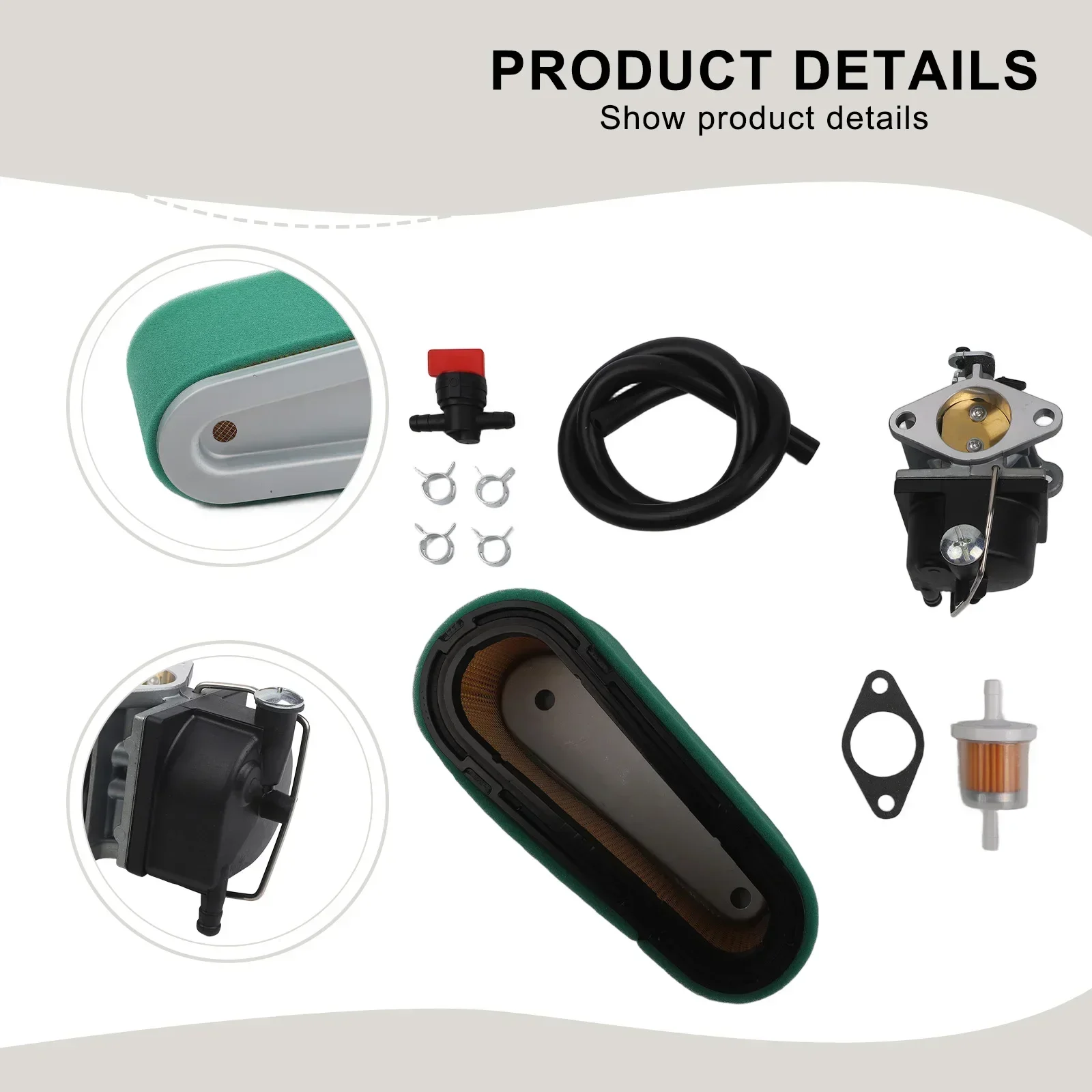 طقم كاربراتير ممتاز لمحركات OH - مراجعة Carbon Filter Inline وسعره