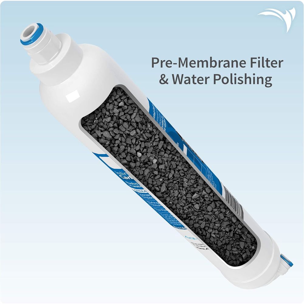 خرطوشة فلتر كربوني داخلي لحوض  - مراجعة Carbon Filter Inline وسعره