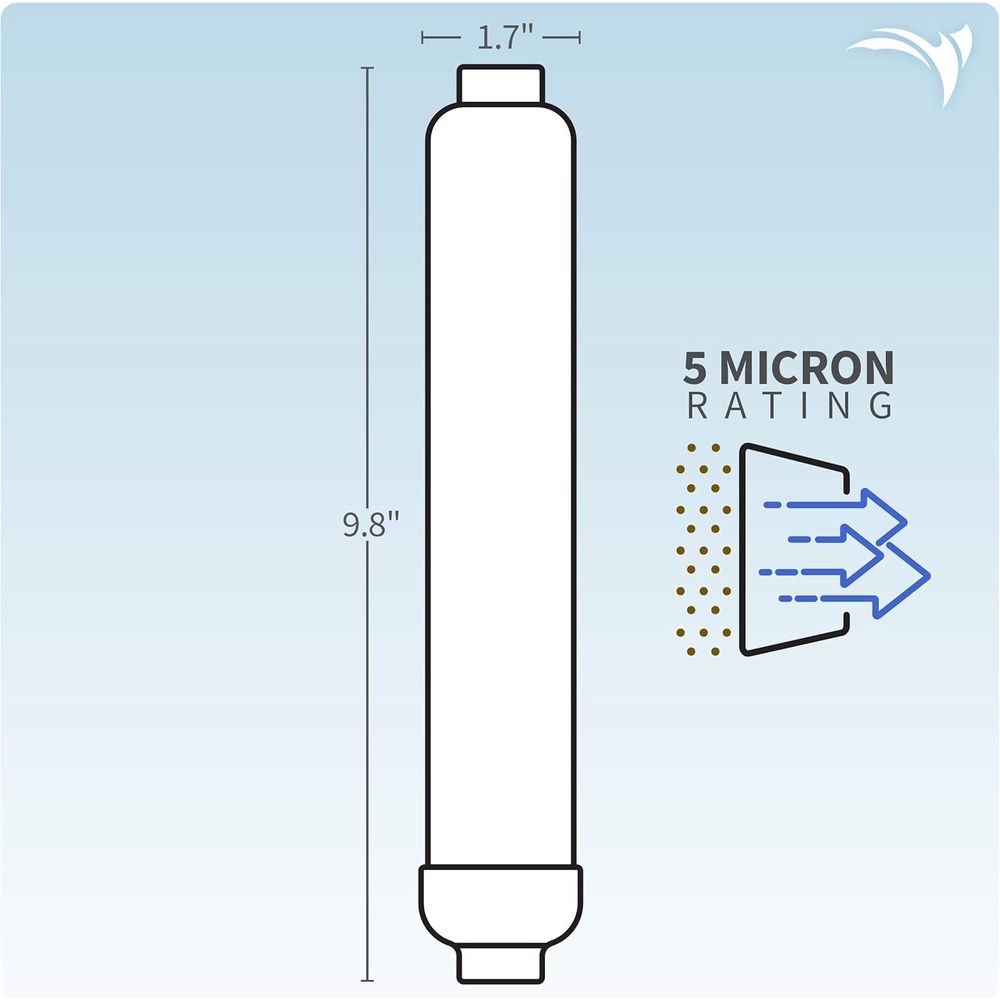 خرطوشة فلتر كربوني داخلي لحوض  - مراجعة Carbon Filter Inline وسعره