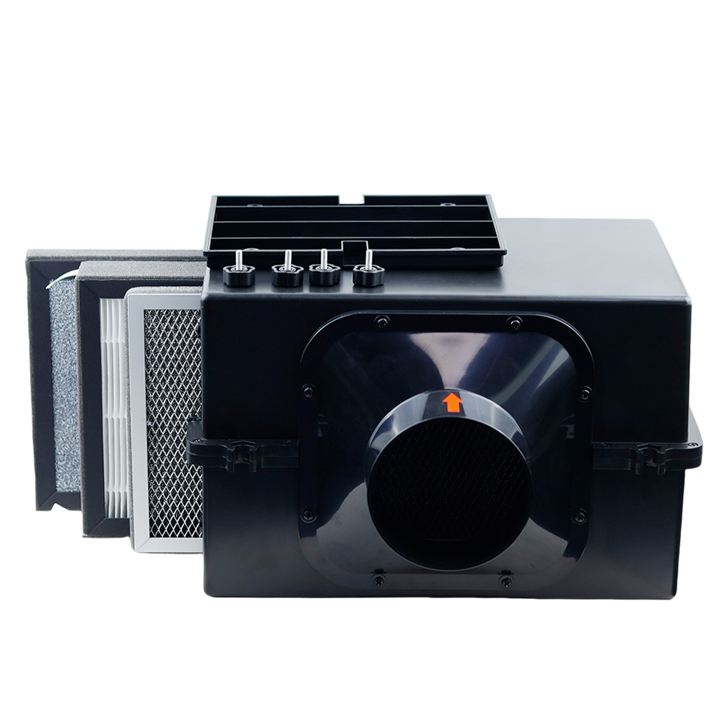 صندوق فلتر هواء نقي مع فلتر أو - مراجعة Carbon Filter Inline وسعره